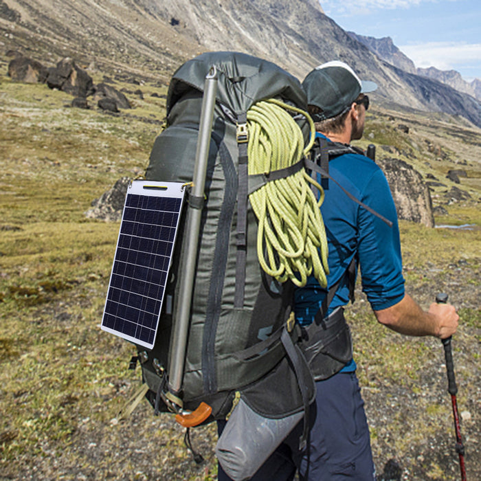 Panneau Solaire Flexible 13W USB 5V | Ultra-Léger pour Randonnée & Bivouac - Camp de Base Farzen