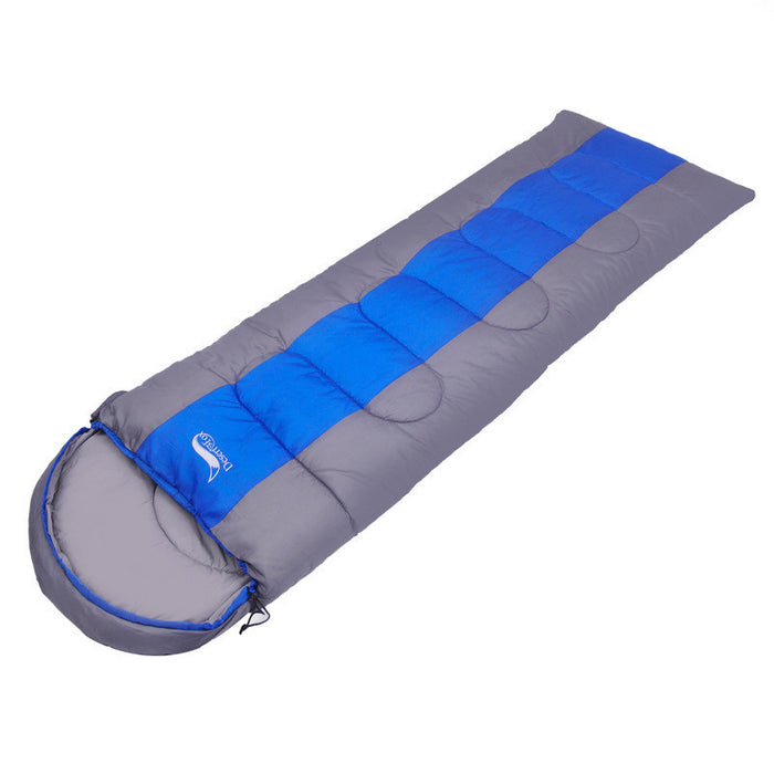 Sac de Couchage 4 Saisons - Léger Polyester 210T Camping Randonnée - Camp de Base Farzen