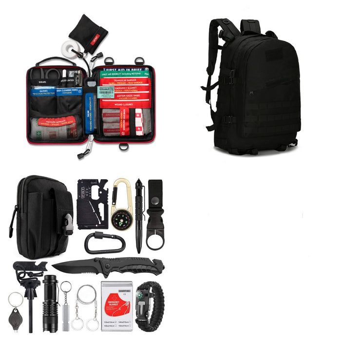 Outil Multifonction Camping Urgence - Kit SOS Outdoor - Camp de Base Farzen