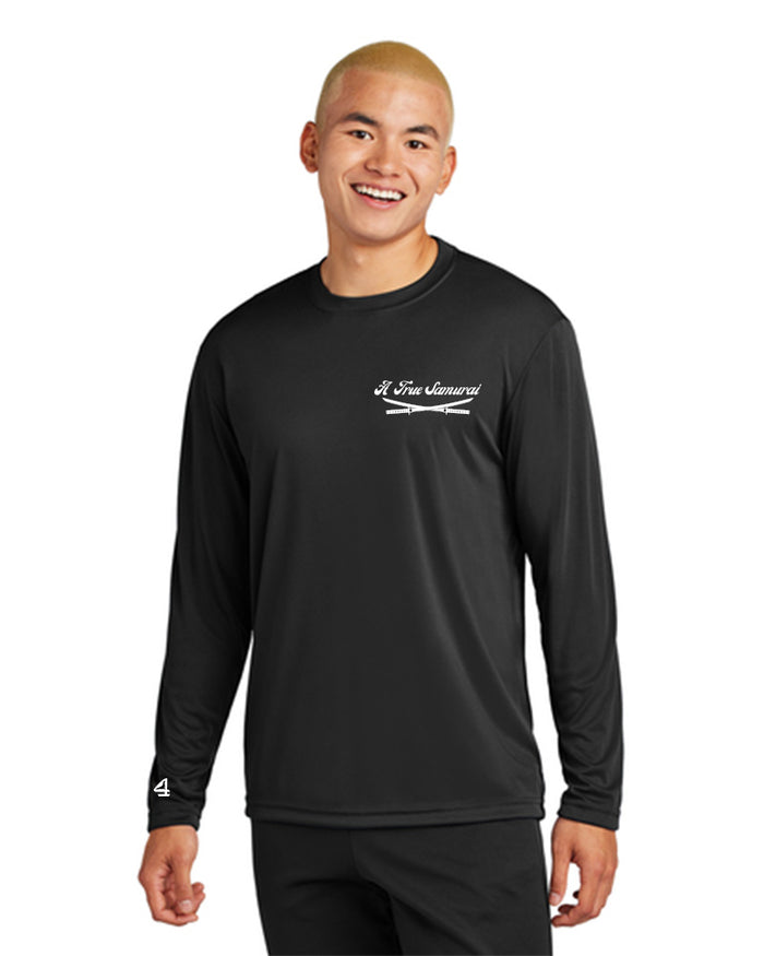 A True Samurai Dri-fit Poly Long Sleeve Tee