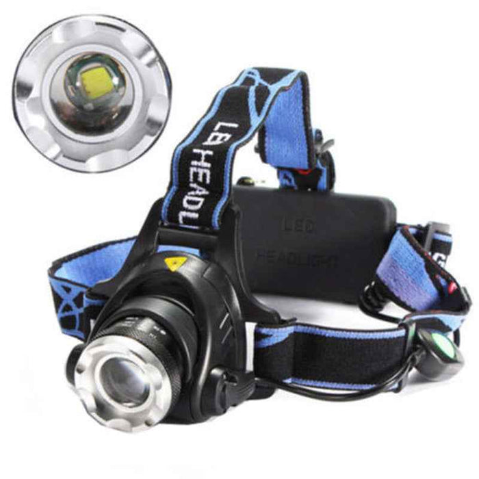 Phare LED Télescopique Réglable avec Zoom 316g - Camp de Base Farzen