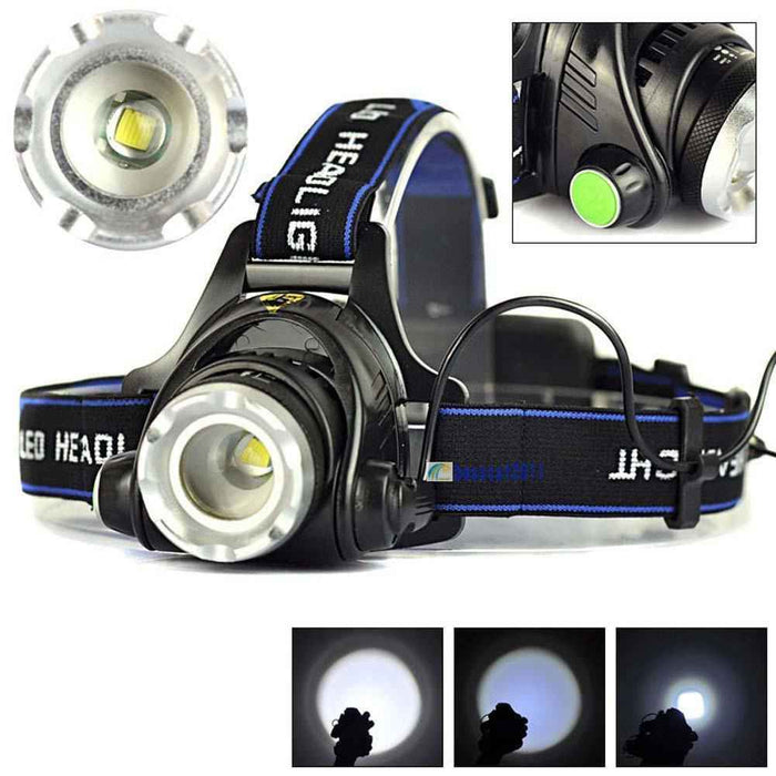 Phare LED Télescopique Réglable avec Zoom 316g - Camp de Base Farzen