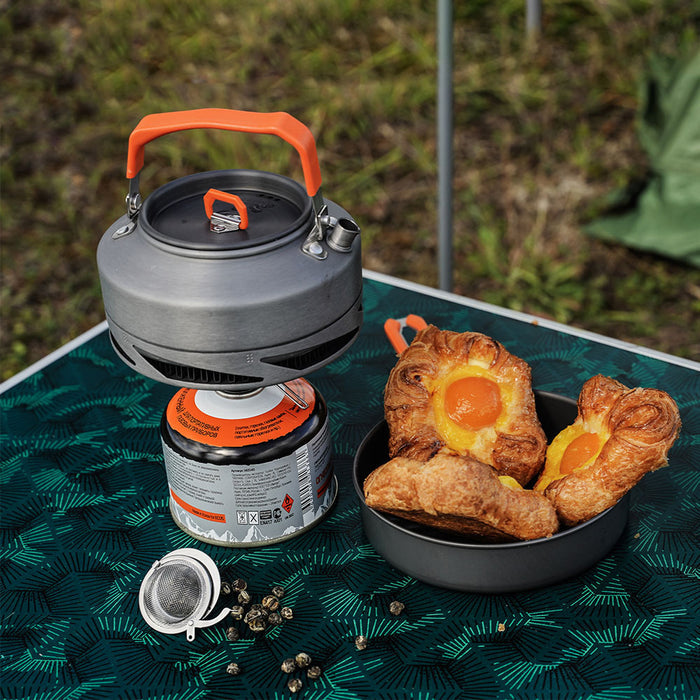 Batterie Cuisine Camping Alumina Set 3 Pièces Portable - Camp de Base Farzen