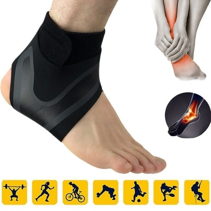 Chevillère Sécurité Sport Course Basketball Support Cheville 264g - Camp de Base Farzen