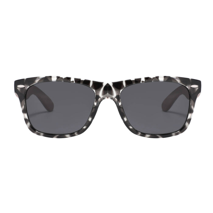 a pair of sunglasses on a white background
