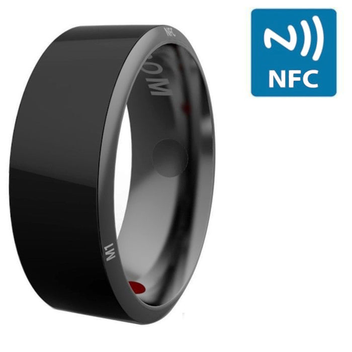 Bague connectée multifonctionnelle noire haute technologie - Camp de Base Farzen