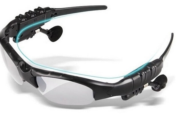 Lunettes Soleil Bluetooth 4.1 Intelligentes - Stéréo Sans Fil 120g - Camp de Base Farzen