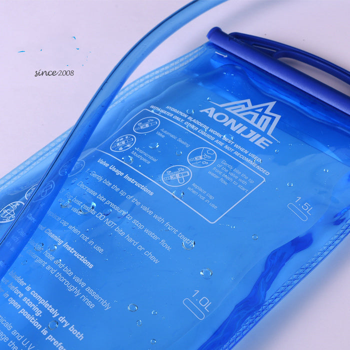 Sac Stockage Eau Sans BPA Pliable 4 Tailles - Poche Hydratation PEVA/TPU - Camp de Base Farzen