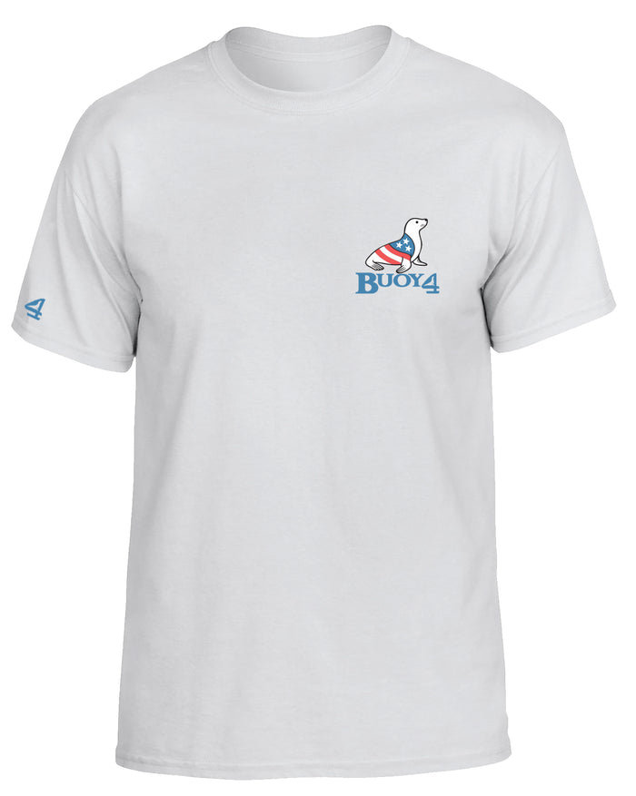 Buoy 4 American Wave Short Sleeve Graphic Tee