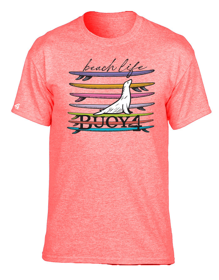 Buoy 4 Beach Life Short Sleeve Graphic Tee