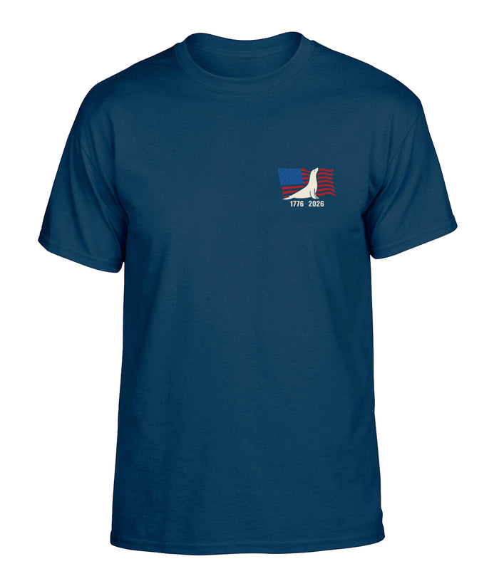 Buoy4 Fishing Flag Graphic Tee
