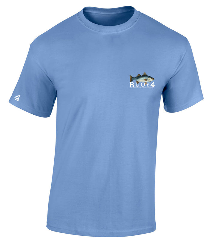 Buoy4 Striped Bass Short Sleeve Graphic Tee