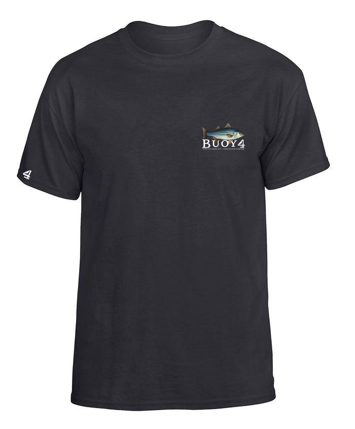 Buoy4 Striped Bass Short Sleeve Graphic Tee