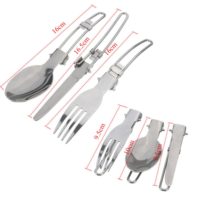 Kit Cuisine Camping Complet Réchaud + 8 Ustensiles Aluminium - Camp de Base Farzen