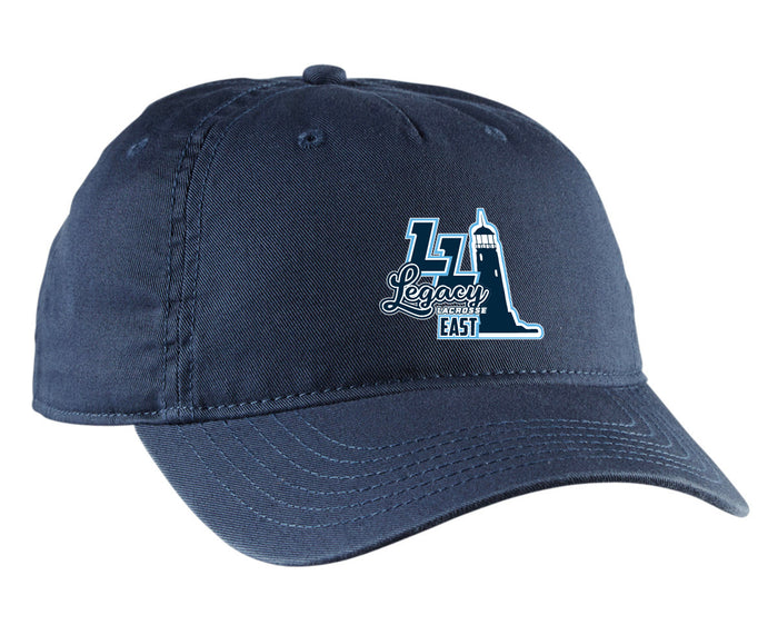 East Legacy Lacrosse Embroided Baseball Cap