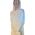 Mandala Stripe Bamboo Hoodie - Stylish and Comfortable - Sizes XS-3XL - YOGAZ