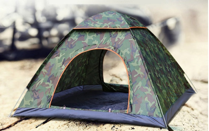 Tente de Camping Familiale - 2 à 4 Personnes Facile à Monter - Camp de Base Farzen