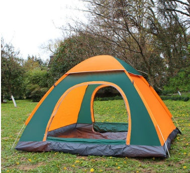 Tente de Camping Familiale - 2 à 4 Personnes Facile à Monter - Camp de Base Farzen