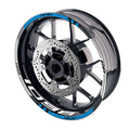 Fit Ducati 1098 Logo Moto GP Check 17 inch Wheel Rim Sticker - MC Motoparts