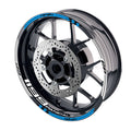 Fit Ducati 1199 Panigale Logo Moto GP Check 17 inch Wheel Rim Sticker - MC Motoparts