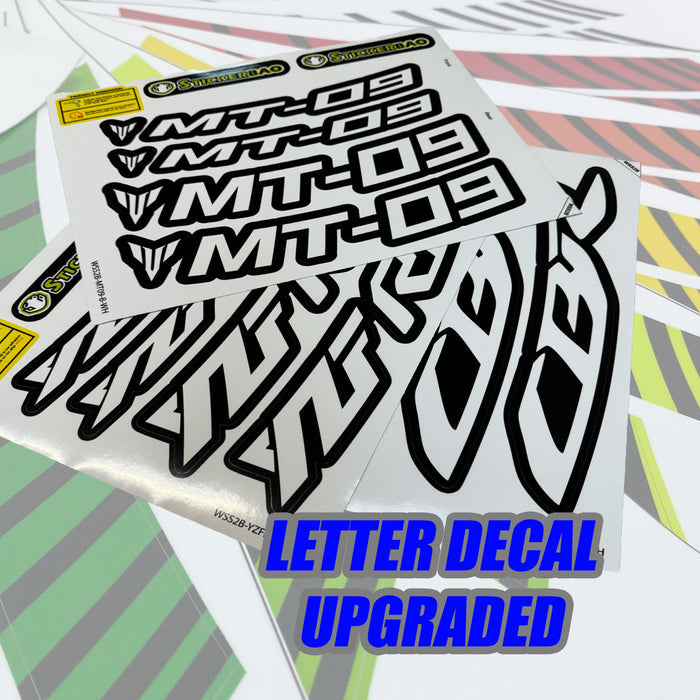 Fit Ducati 1299 Panigale Logo Moto GP Stripe 17 inch Wheel Rim Sticker - MC Motoparts