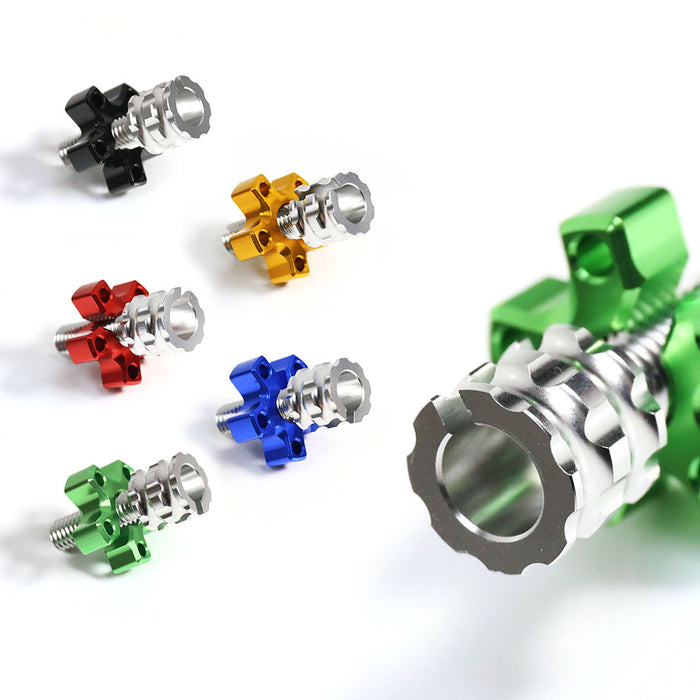 MC Motoparts clutch cable adjuster bolt for Kawasaki Ninja 300 650 ZX9R Versys 650, 8mm diameter, motorcycle clutch part