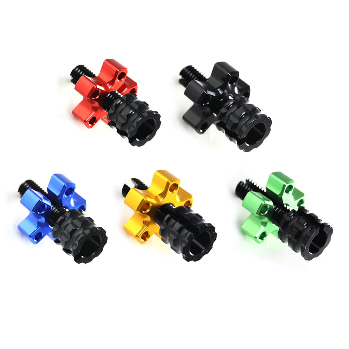 MC Motoparts clutch cable adjuster bolt for Kawasaki Ninja 300 650 ZX9R Versys 650, 8mm metal bolt for clutch cable adjustment.