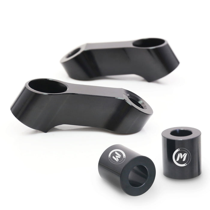 Fit Kawasaki Z125 Pro Z400 Z750 UPVIEW Mirror Extender Riser - MC Motoparts