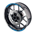 Fit Suzuki ?G Hayabusa Logo Moto GP Check 17 inch Wheel Rim Sticker - MC Motoparts