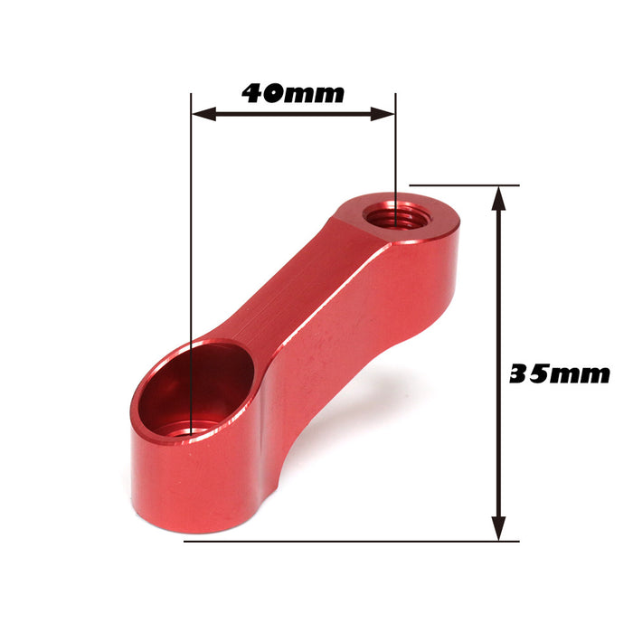 MC Motoparts Suzuki SV650 B-King Intruder 800 rear view mirror extender and riser, CNC metal construction, enhances mirror positioning.