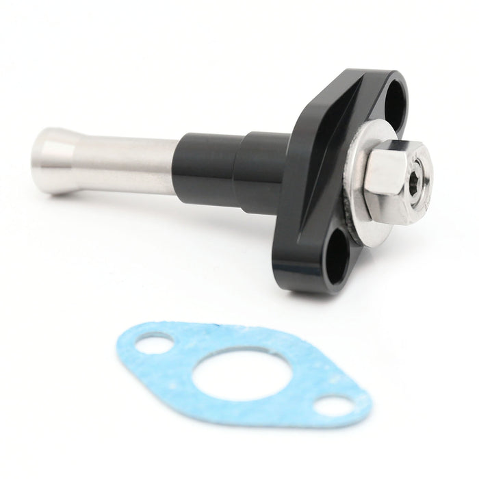 Black MC Motoparts cam chain tensioner for BMW K1200S, K1200R, K1200GT, and K1300R motorcycles, showing the tensioner component.