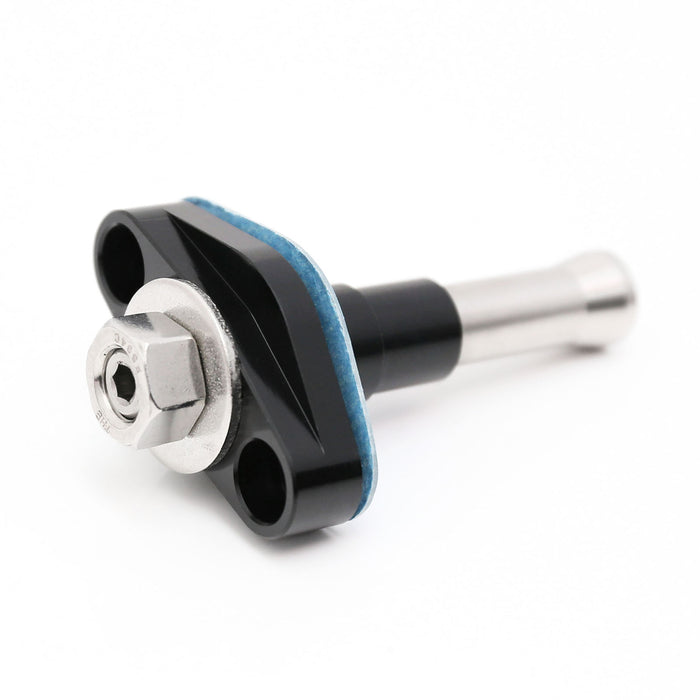 Black BMW K1200 series cam chain tensioner by MC Motoparts, designed for K1200S, K1200R, K1200GT, and K1300R models.