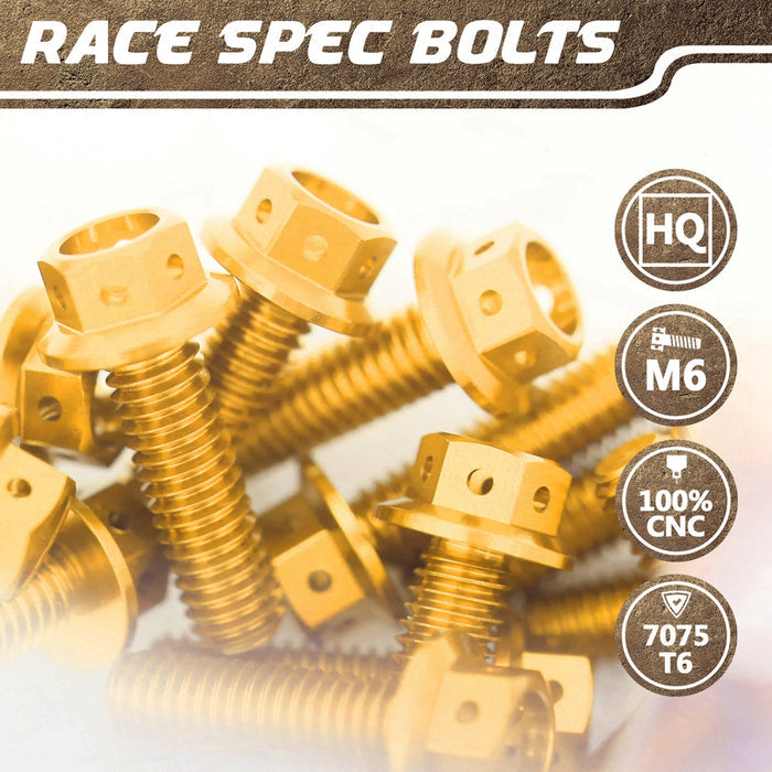 Spec of Honda CB600F Hornet 1998-2006 CNC Crankcase Cover Bolt Kit