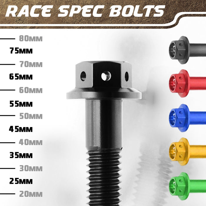 All color of Honda CB650F 2014-2018 CNC Crankcase Cover Bolt Kit