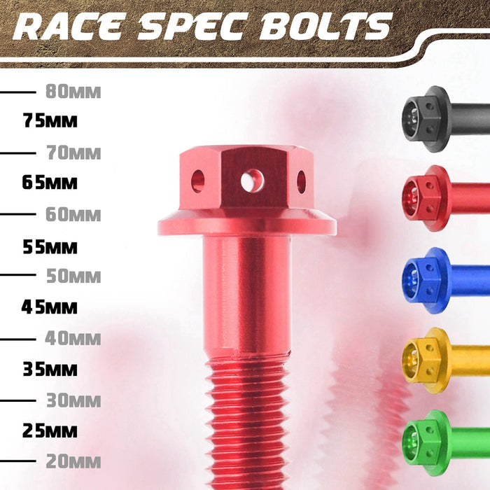 All color of Honda CBR1100XX Blackbird 1996-2007 CNC Crankcase Cover Bolt Kit