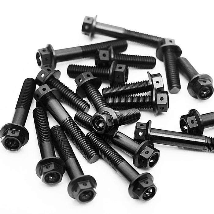 Fits Honda CBR600 F4 F4i 1999-2000 CNC Crankcase Cover Bolt Kit - MC Motoparts