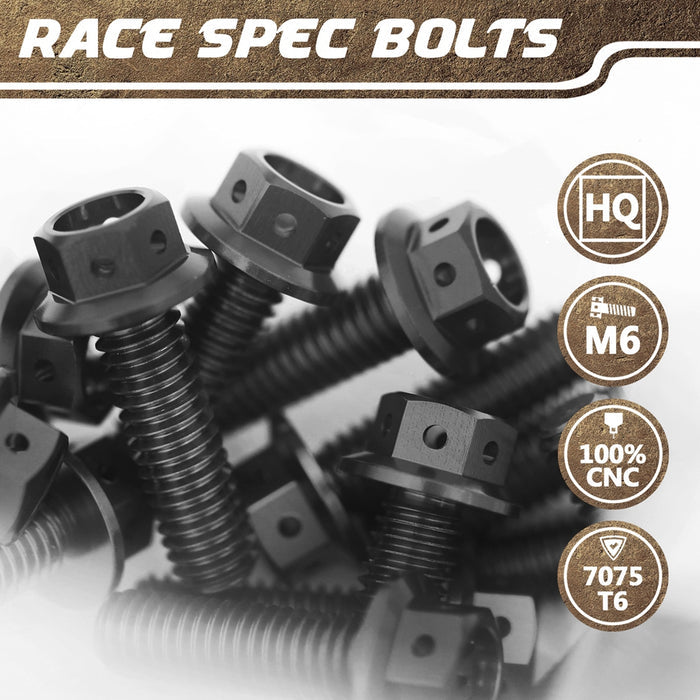 Spec of Honda CBR600F 2012-2015 CNC Crankcase Cover Bolt Kit