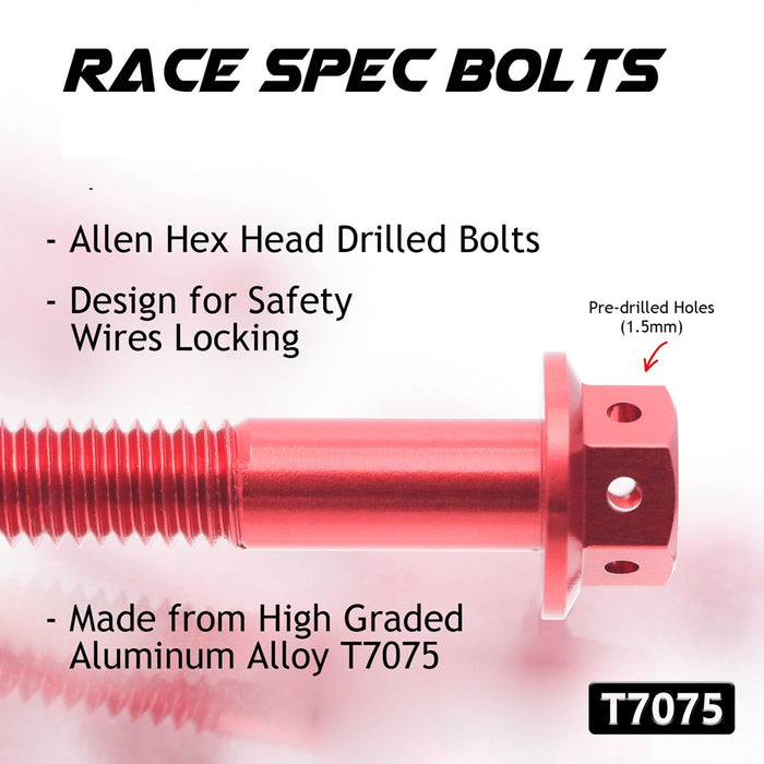 Details of Honda CBR600F 2012-2015 CNC Crankcase Cover Bolt Kit