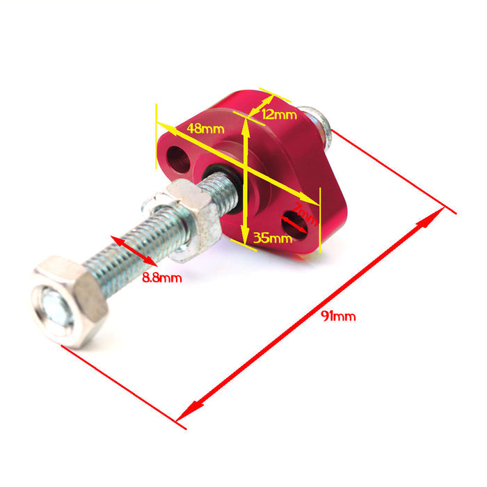MC Motoparts cam chain tensioner for Honda CBR900RR and CBR600F4 CB600F, showing detailed metal components on the tensioner.