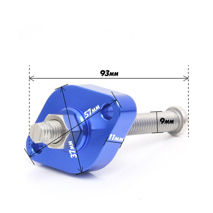 MC Motoparts cam chain tensioner for Honda CRF250R, CRF150R, CRF450R, showing the metal tensioner part in a close-up shot.