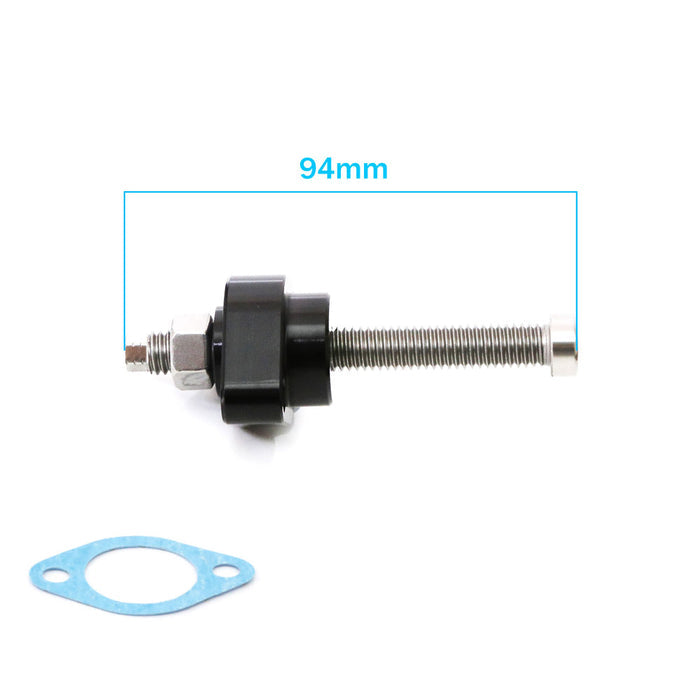 MC Motoparts cam chain tensioner for Kawasaki KX450F, Ninja 250R, 300R, showing the metal tensioner part.
