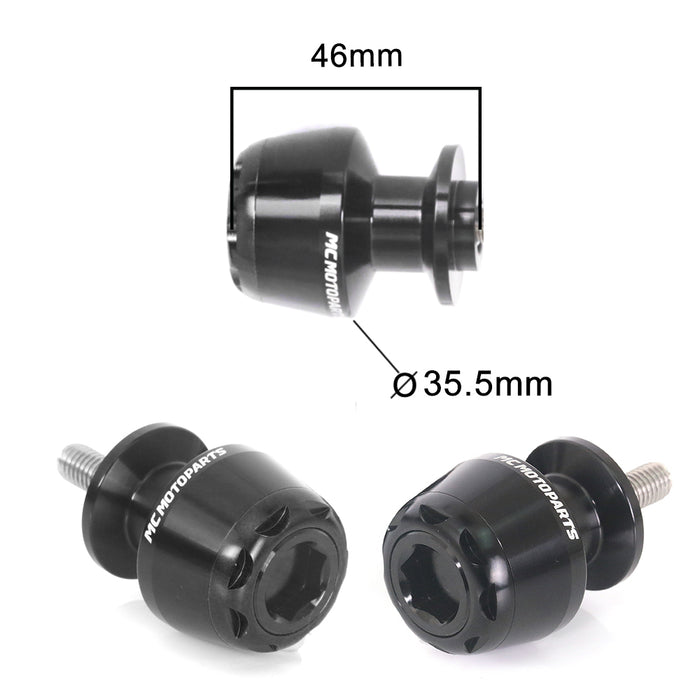 Fit Kawasaki MSHINE 10mm Swingarm Spools - MC Motoparts