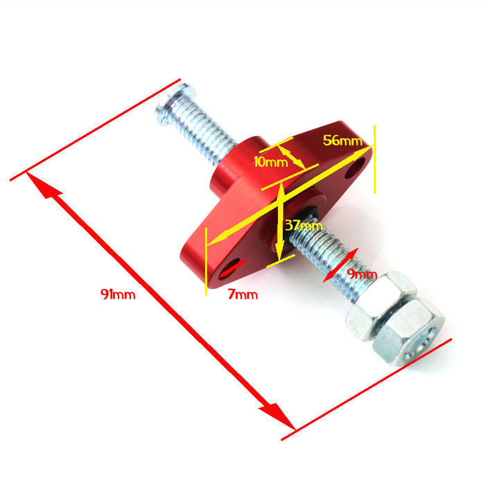 MC Motoparts Yamaha YZF R1 and FZ1 cam chain tensioner, detailed view of the timing chain tensioner component.