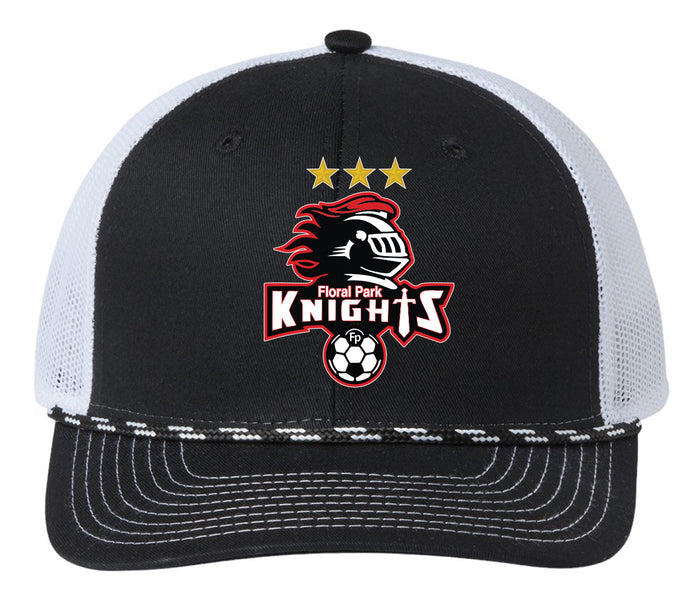 Floral Park Soccer Team Rope Trucker Hat