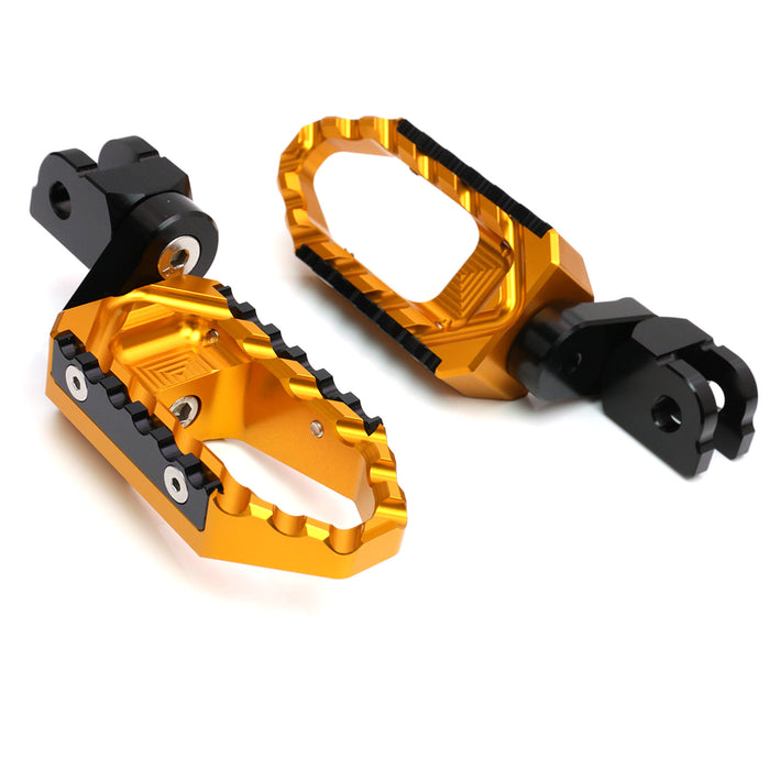 Fit Ducati 749 848 1098 1198 Front Touring 25mm Adjustable Foot Pegs - MC Motoparts