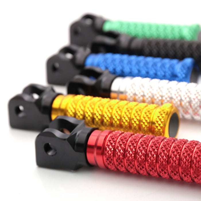 Front standard foot pegs for Ducati 749, 996, 1098, 1198, and Diavel by MC Motoparts, showing durable metal construction.