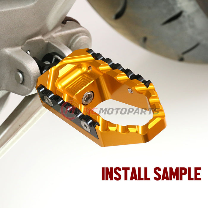 Fits Ducati Super Sport 1000 959 Panigale Front Touring Wide Foot Pegs - MC Motoparts