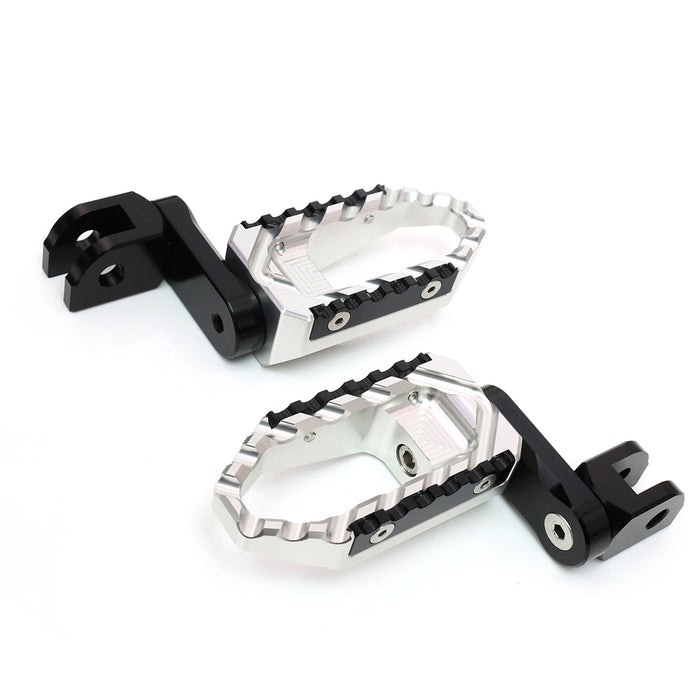 Honda motorcycle 40mm extension foot pegs by MC Motoparts, adjustable touring foot pegs for CB1000R, CB600F, CB900F models.
