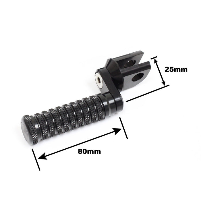 Fits Suzuki GSX-R 700 2000-2003 25mm Adjustable Front Foot Pegs - MC Motoparts