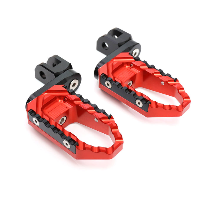 Suzuki SV1000 SV650 DL1000 MC Motoparts 40mm extension touring foot pegs, adjustable front footrests for motorcycle riding comfort